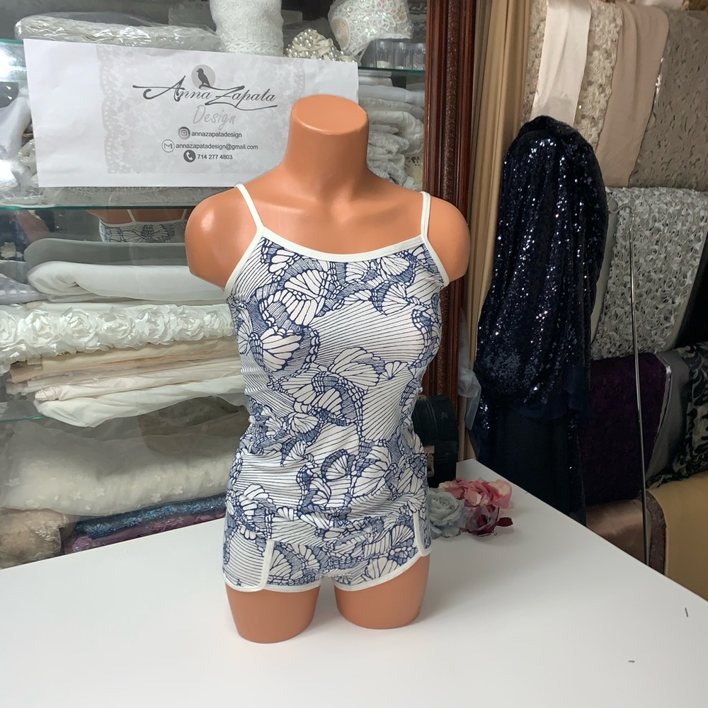 Sleep tank and matching shorts set
